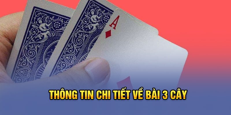 Giới thiệu đội nét về cách chơi bài 3 cây