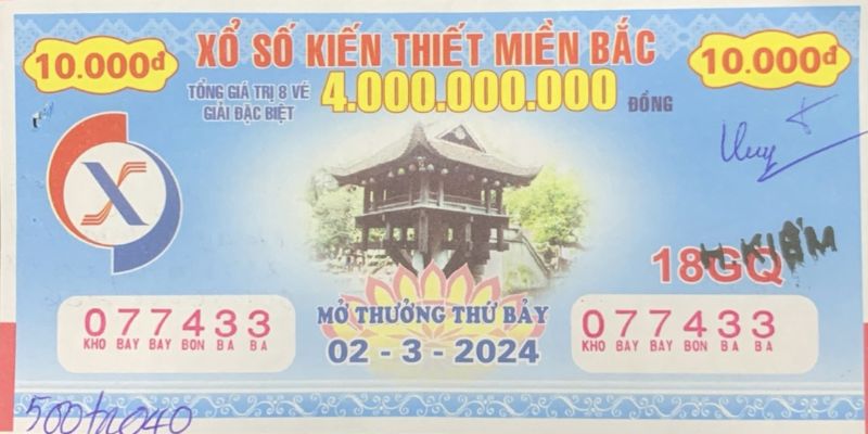 Loại hình giải trí xổ số miền Bắc trả thưởng lớn